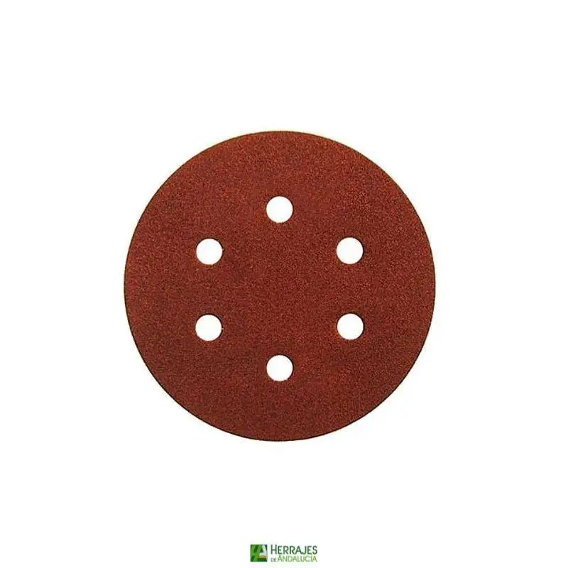 Disco de lija velcro 150x80 grano 100 | Herrajes de Andalucía