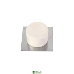 Tope adhesivo puerta A-438 blanco 45x45 | Herrajes de Andalucía