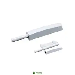Base para amortiguador o expulsador 89 mm gris | Herrajes de Andalucía