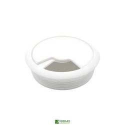 Tapón pasacable color blanco de diámetro 60cm | Herrajes de Andalucía