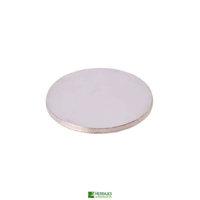 Placa redonda imán para muebles Ø15mm | Herrajes de Andalucía