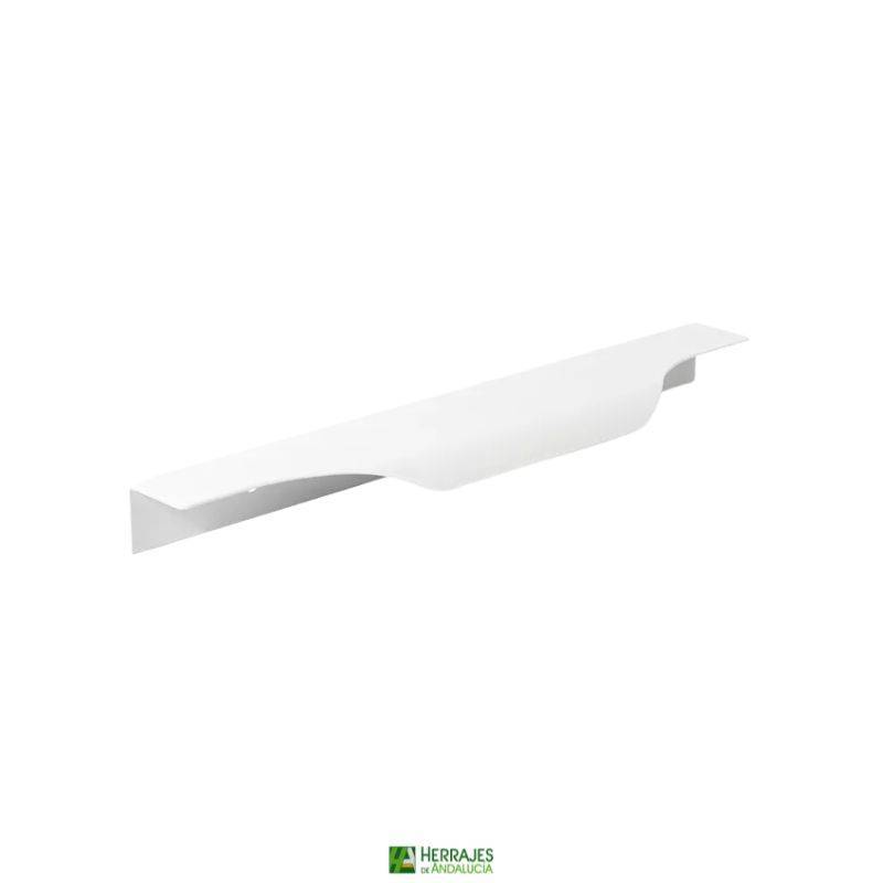 Tirador Altea 180mm C128mm blanco  | Herrajes de Andalucía