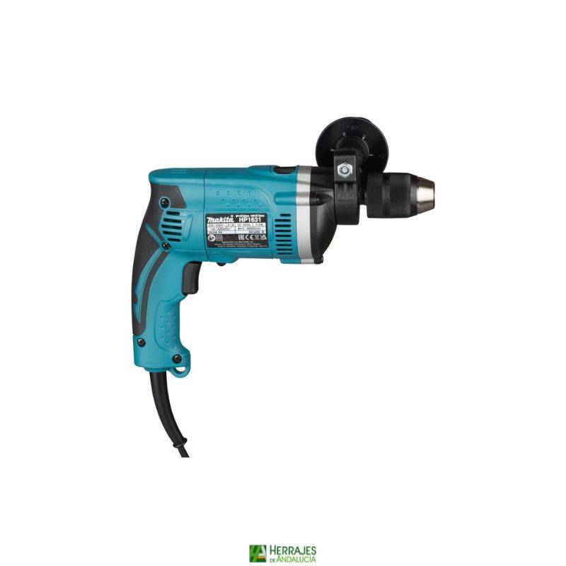 Taladro Percutor Makita HP1631K 710W | Herrajes de Andalucía