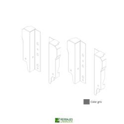 Juego Fijación Cacerolero HI-PLUS H135 Gris | Herrajes de Andalucía