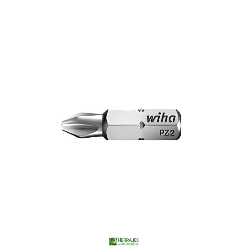 Punta Destornillador PZ2 x 25 mm WIHA | Herrajes de Andalucía
