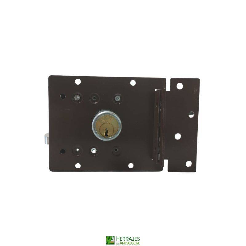 Cerradura JIS 231 Izquierda 51mm Marrón | Herrajes de Andalucía