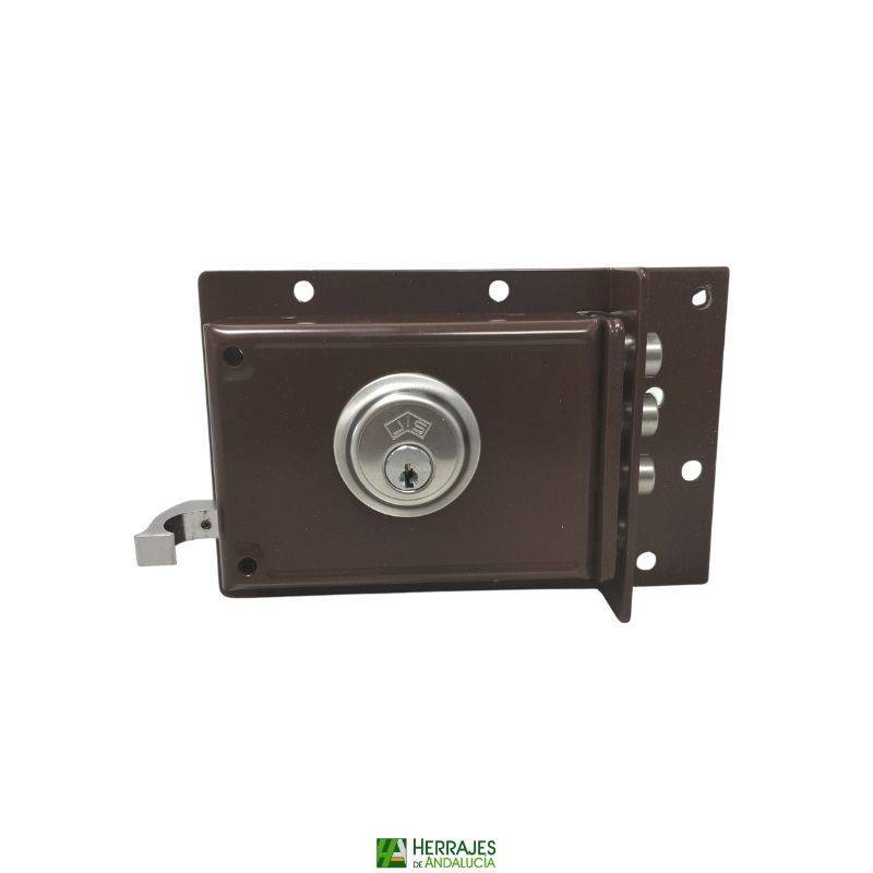 Cerradura JIS 231 Derecha 51mm Marrón | Herrajes de Andalucía