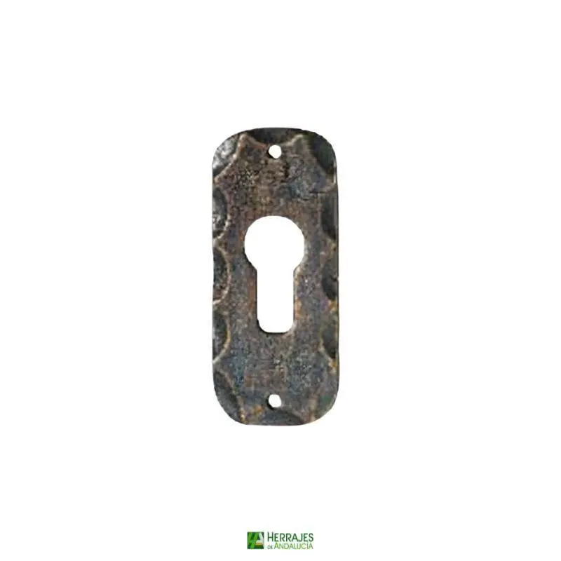 Bocallave Modelo 1300R Rústico 85x35mm | Herrajes de Andalucía