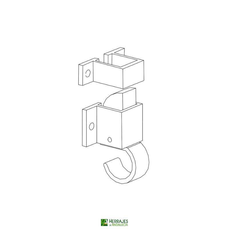 Cierre golpete F2 para ventanas abatibles | Herrajes de Andalucía