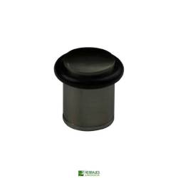Tope Puerta modelo 1069 30x22mm zamaK negro  | Herrajes de Andalucía