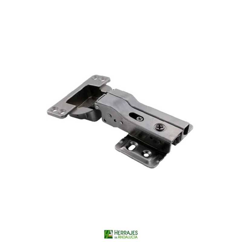 Bisagra cazoleta acodada gran carga 50kg | Herrajes de Andalucía