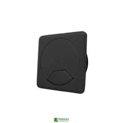 Tapón pasacable color negro de 60mm | Herrajes de Andalucía