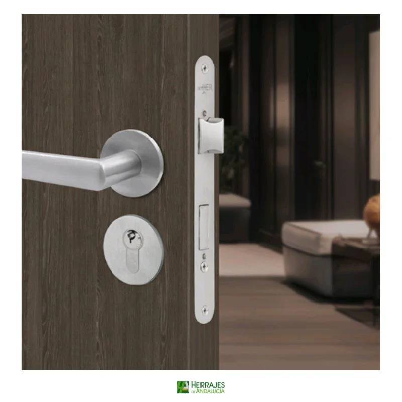 Cerradura U10P 60mm con cilindro I5 | Herrajes de Andalucía