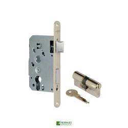 Cerradura U10P 60mm con cilindro I5 | Herrajes de Andalucía