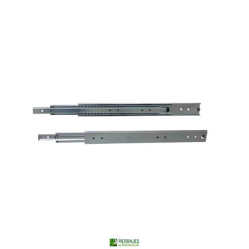Juego guías bolas 800mm H53 gran carga | Herrajes de Andalucía