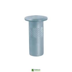 Dedal embutir Ø12 níquel | Herrajes de Andalucía