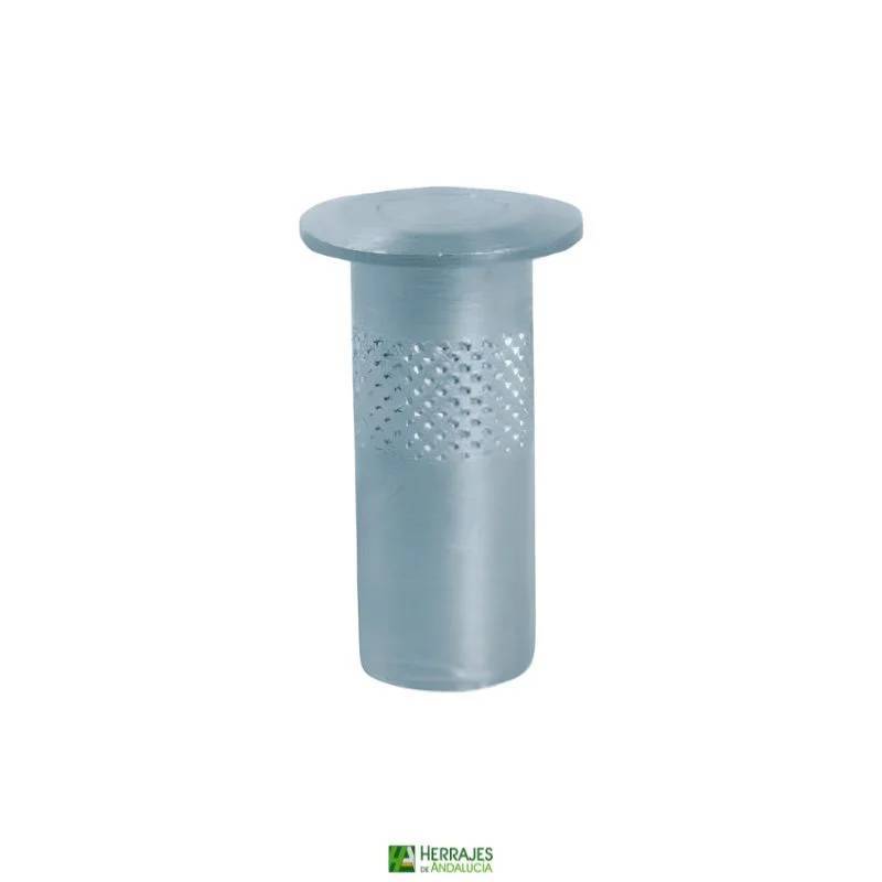 Dedal embutir Ø12 níquel | Herrajes de Andalucía