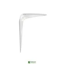 Palomilla acero 100x75 mm 40 kg blanca | Herrajes de Andalucía