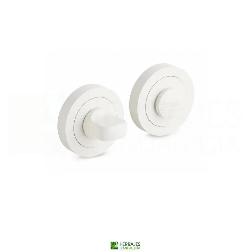 Muletilla 50 Ø53 mm blanca Inther | Puerta de paso