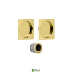 kit puerta corredera 56mm latón | herrajes de andalucía