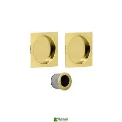 kit puerta corredera 56mm latón | herrajes de andalucía