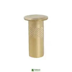 Dedal Embutir 475 Ø8mm acabado latón | Herrajes de Andalucía