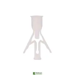 Taco Pladur con Alas 10x40mm Nylon 100 uds | Herrajes de Andalucía