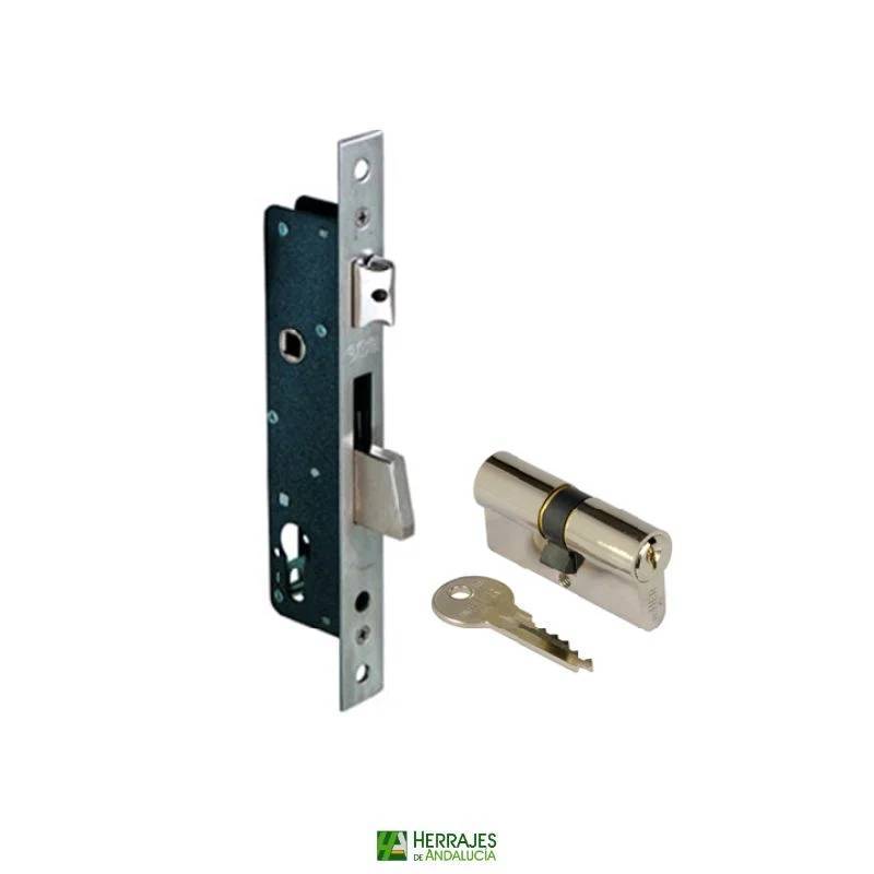 Cerradura 7797 basculante 25mm inox | Herrajes Andalucía