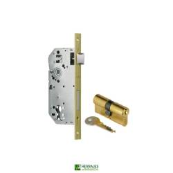 Cerradura embutir U30 60mm HL cilindro 60mm | Herrajes de Andalucía
