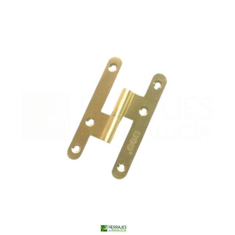 Pernio 305/80 latón izquierda | Herrajes de Andalucía