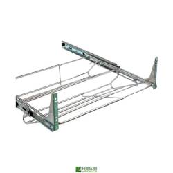 Zapatero para armario cromado 600/1000-Herrajes de Andalucía