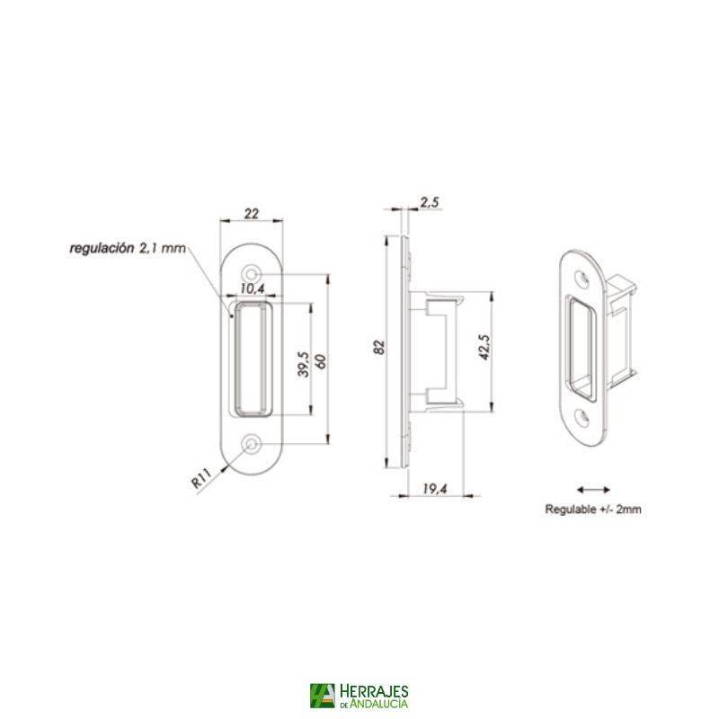 Cerradura B-Smart magnético-Herrajes de Andalucía