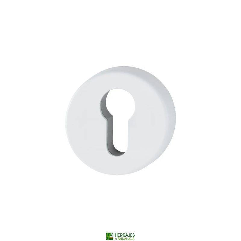 Bocallave seguridad SS4 blanca Ø50mm | Herrajes de Andalucía