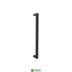 Manillón diseño 3020 inox 304 negro PVD puertas vidrio o madera