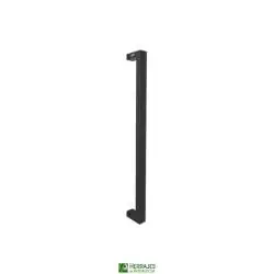 Manillón diseño 3020 inox 304 negro PVD puertas vidrio o madera