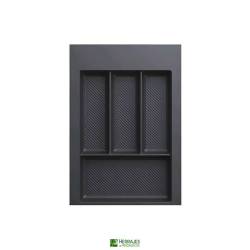 Cubertero S-Line antracita 400mm | Herrajes de Andalucía