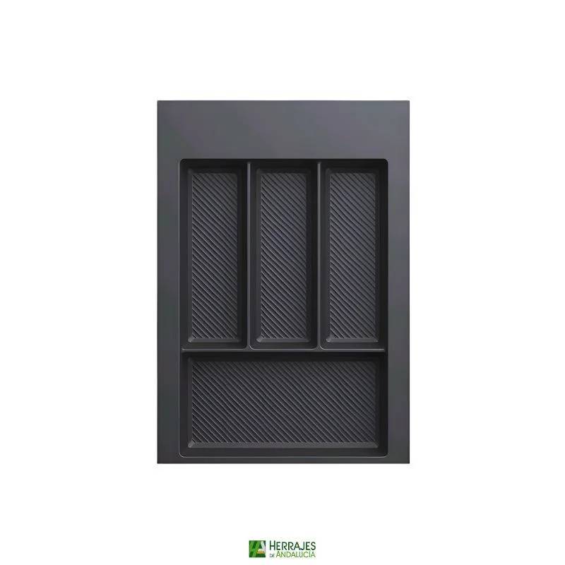 Cubertero S-Line antracita 400mm | Herrajes de Andalucía