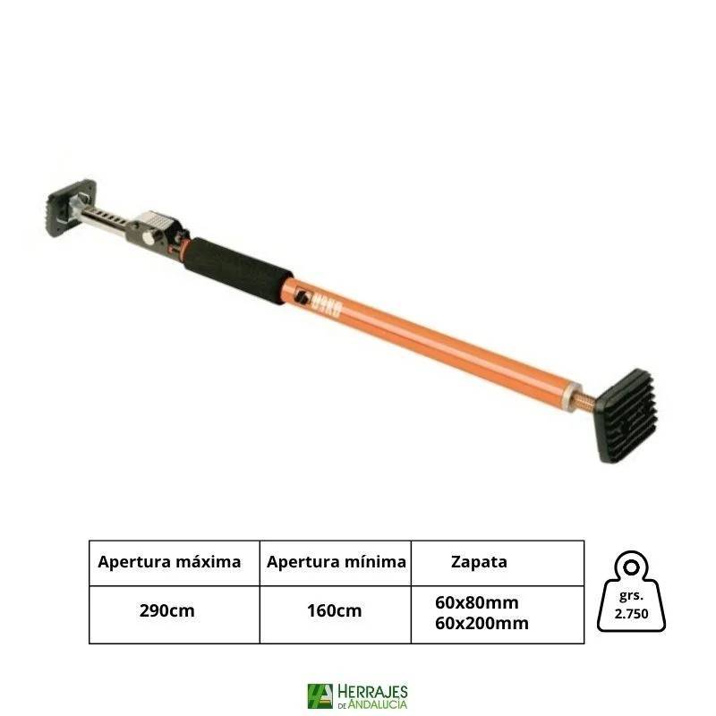 Puntal profesional 160-290 cm 275kg | Herrajes de Andalucía