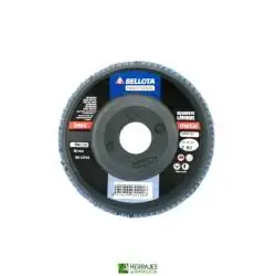 Disco láminas Ø115mm grano 40 para metal inox | Herrajes de Andalucía