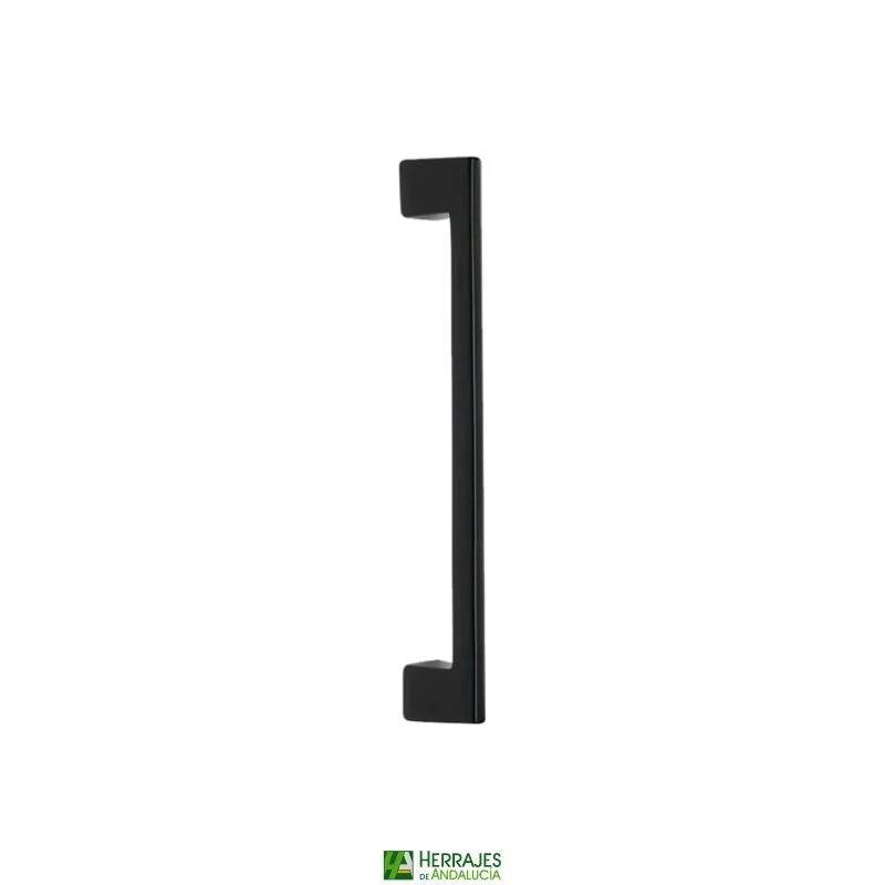 Manillón Nilo para puertas negro L215mm C192mm| Herrajes de Andalucía
