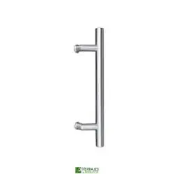 Manillón 1230 codo desplazado 650mm inoxidable | Herrajes de Andalucía