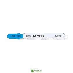Hoja calar HBT 118A metal corte fino 5 unidades | Herrajes Andalucía