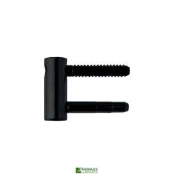 Pernio Anuba 495 hembra Ø14 regulable negro | Herrajes Andalucía