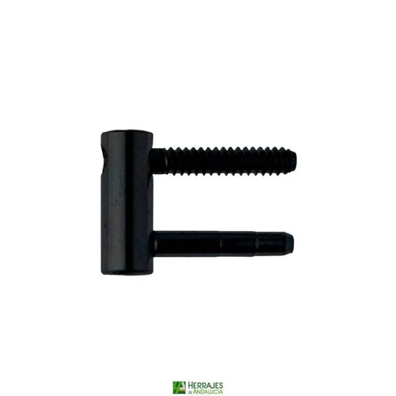 Pernio Anuba 495 hembra Ø14 regulable negro | Herrajes Andalucía