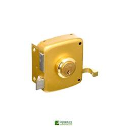 Cerradura Sobreponer 1125 Dorada | Herrajes de Andalucía