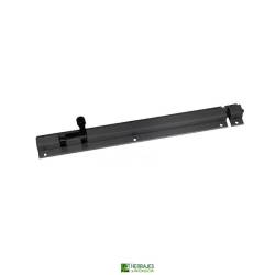 Pasador Puertas de paso Modelo 4006 aluminio negro 200mm | Herrajes de Andalucía