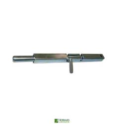 Pasador mosquetón 400mm verde militar | Herrajes de Andalucía