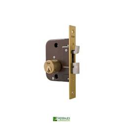 Cerradura embutir Serie 49 70mm Latón | Herrajes de Andalucía