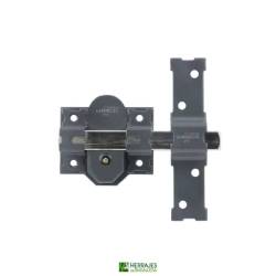 Cerrojo modelo1201-R80mm cilindro 50mm pintado | Herrajes de Andalucía