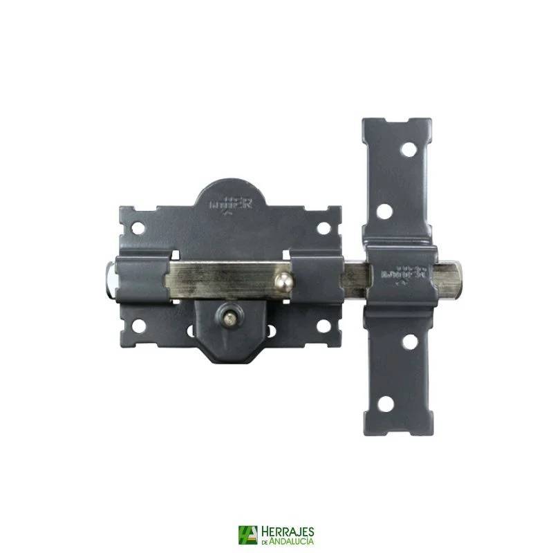 Cerrojo Modelo 1101-R105mm cilindro 50mm pintado | Herrajes de Andalucía